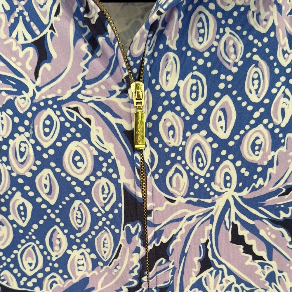 Lilly Pulitzer Luxletic Serena Jacket in Coco Safari - Picture 6 of 9